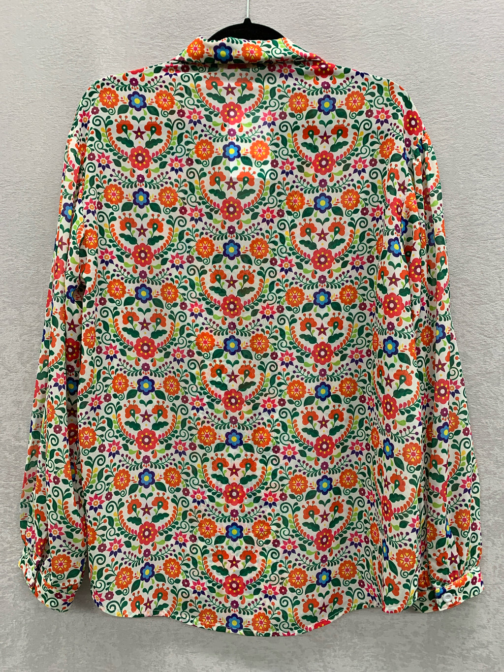 Size S Turquoise Haven Blouse