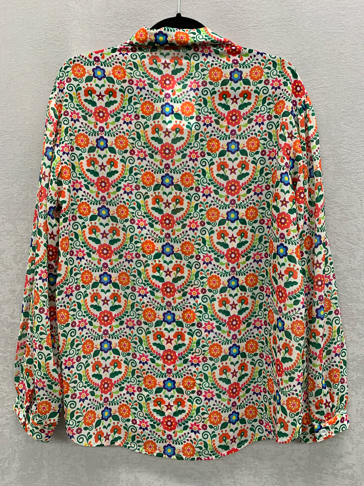 Size S Turquoise Haven Blouse