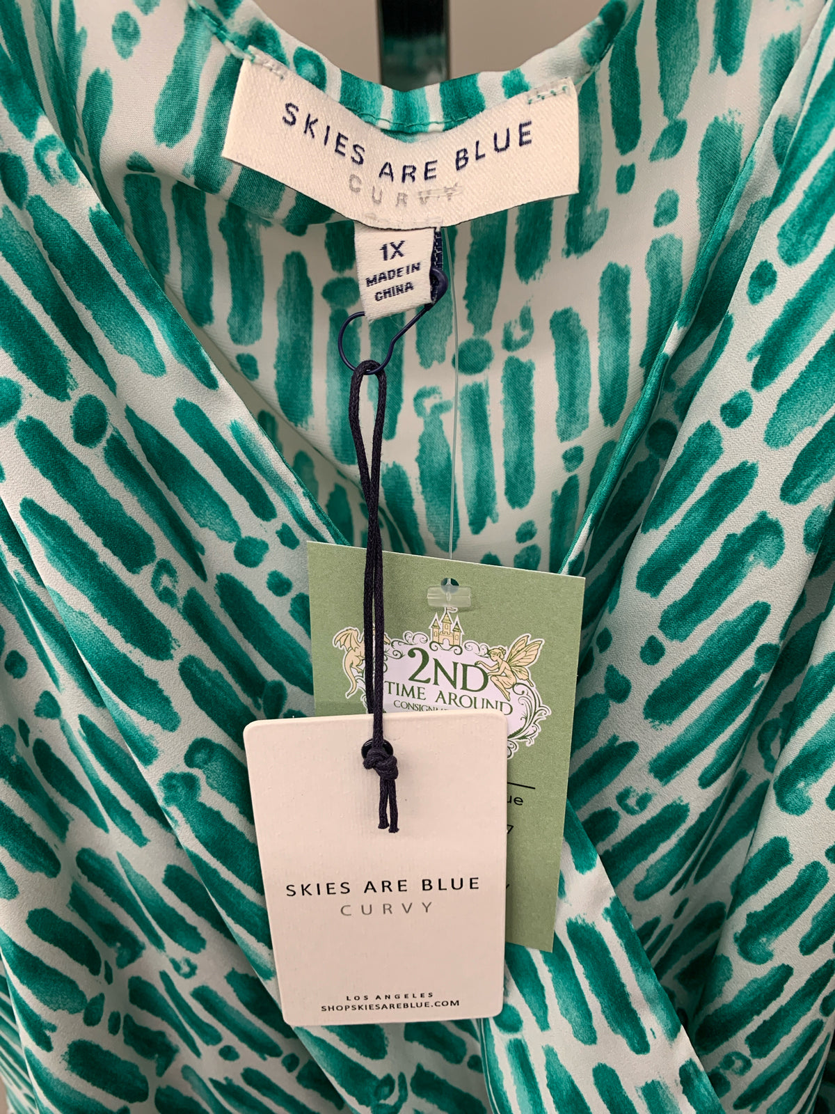 Skies Are Blue Size 1X Dress