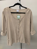 Size L CMC by Color Me Cotton Blouse