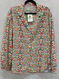 Size S Turquoise Haven Blouse