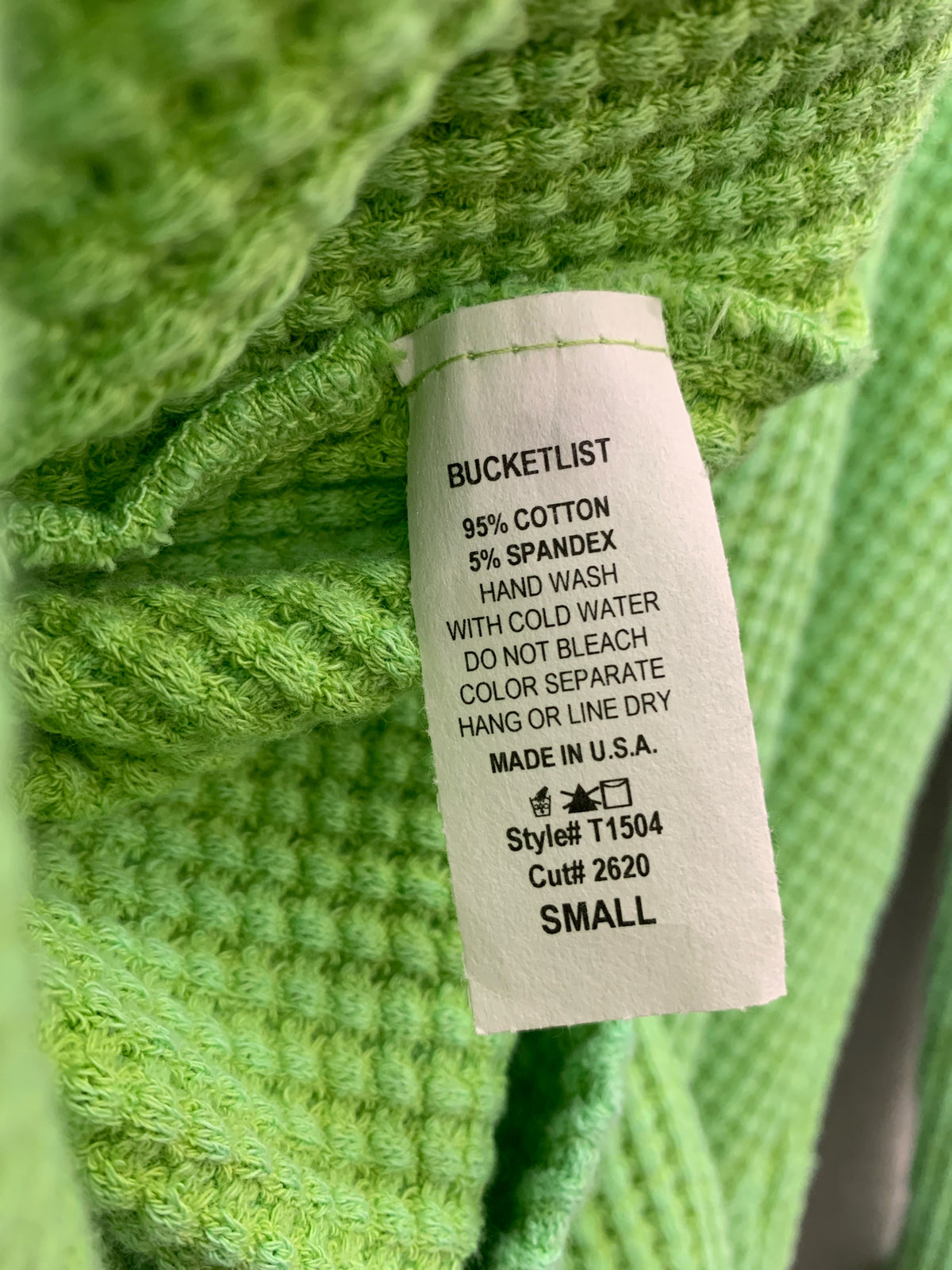 Bucket List Size S Jacket