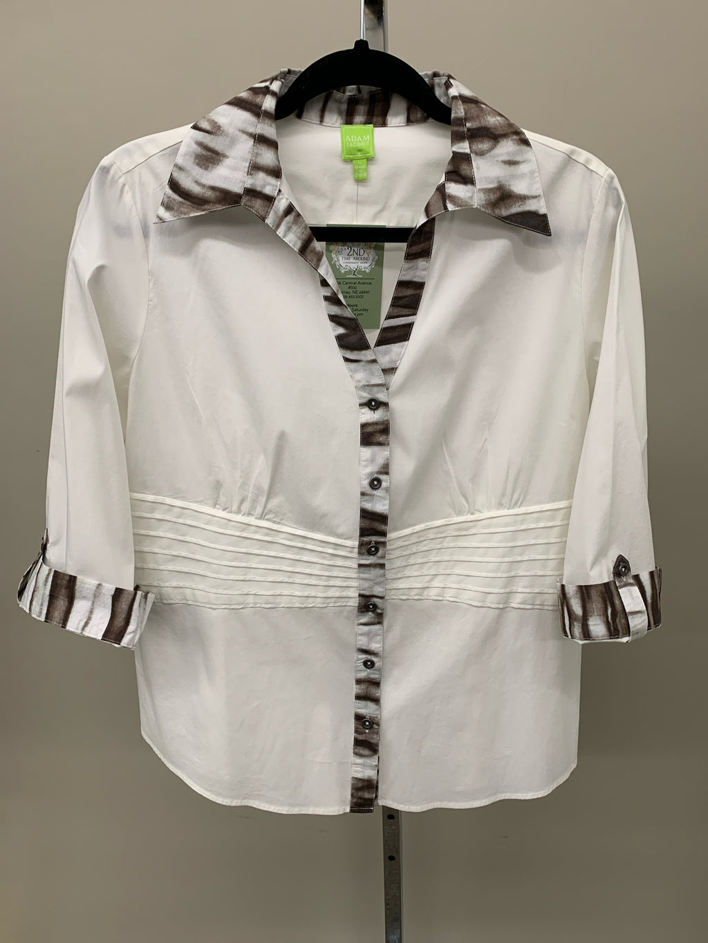 Size L Adam Jacobs Blouse