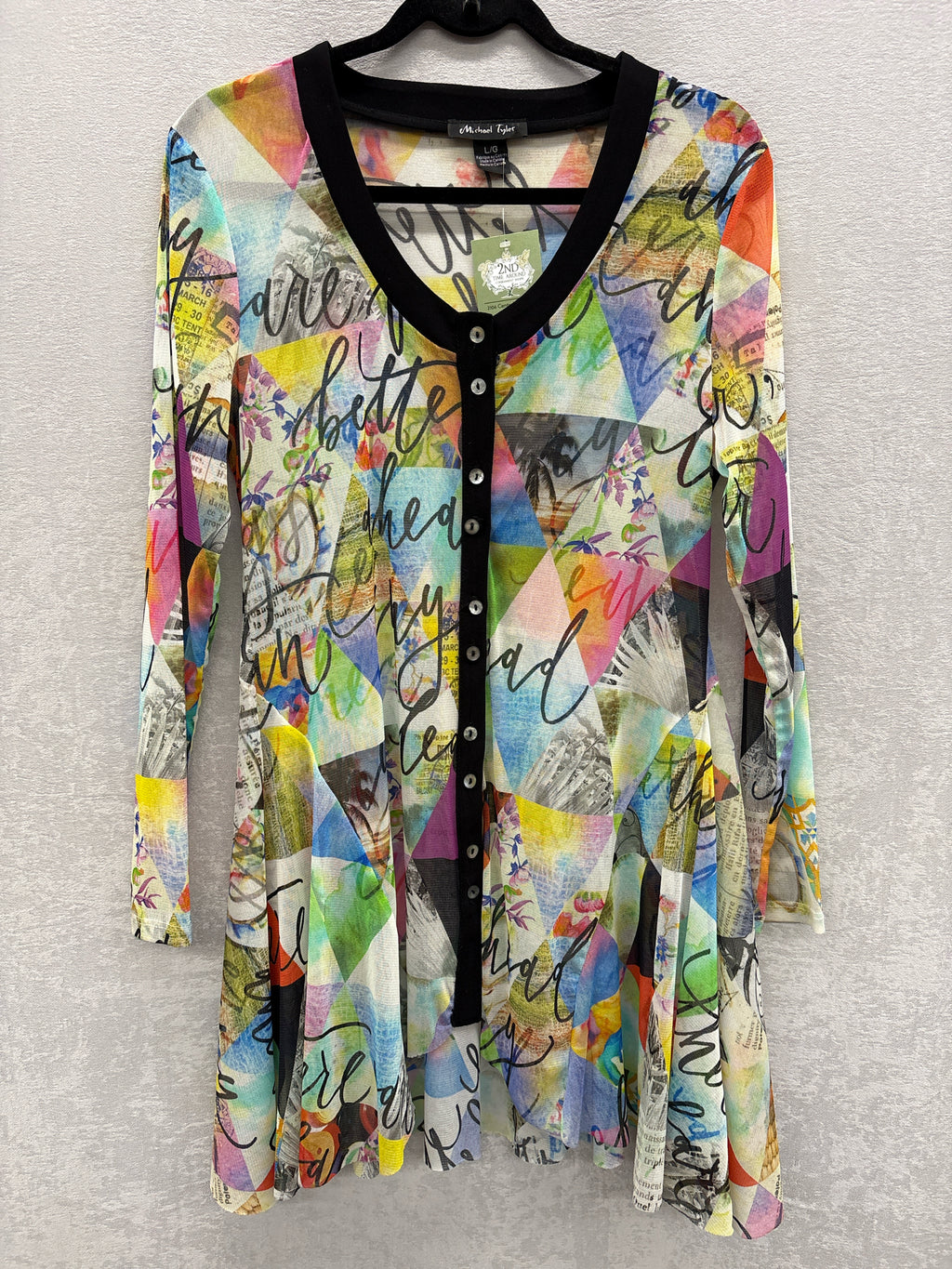 Michael Tyler Size L Cardigan