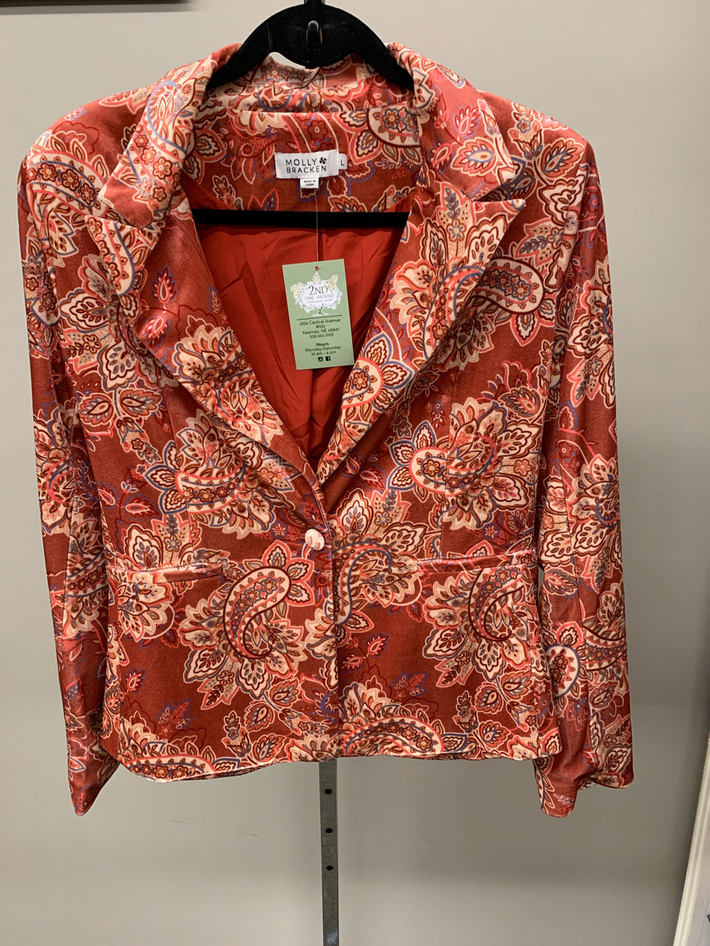 Molly Bracken Size L Blazer